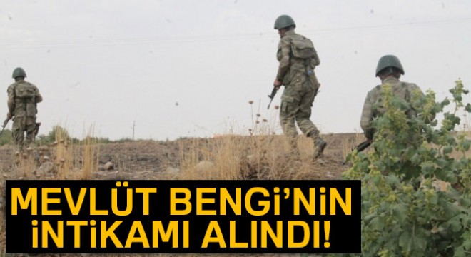 Ağrı’da Mevlüt Bengi’nin intikamı alındı