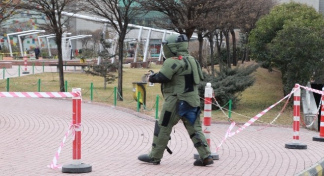 Ankara da AVM’de bomba paniği