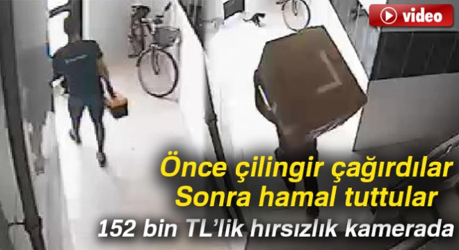 Çilingir çağırıp, hamal tutarak depoyu soydular