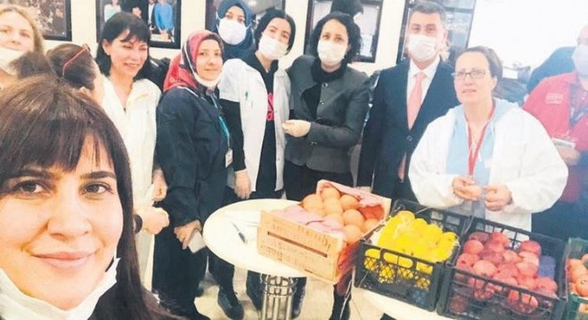 Gölbaşı Belediyesi sağlık çalışanlarını unutmadı