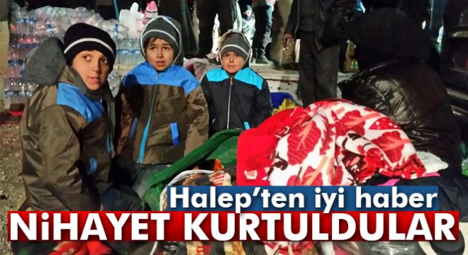 Halep e veda özgürlüğe merhaba