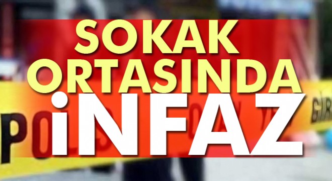 İzmir de sokak ortasında infaz