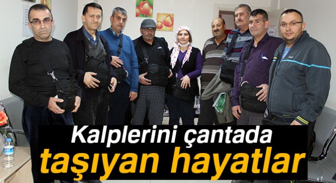 Kalplerini çantada taşıyan hayatlar