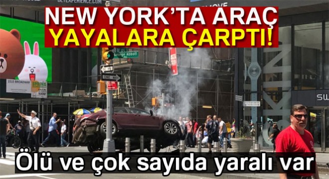 New York’ta yayalara çarpan sürücü gözaltına alındı