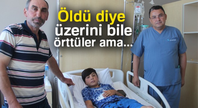 Öldü diye üzerini bile örttüler ama... Giresun haberleri