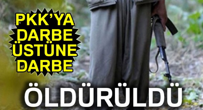 PKK nın sözde Şenkaya sorumlusu öldürüldü