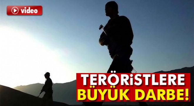 Şırnak Kato Dağı’nda teröristlere büyük darbe