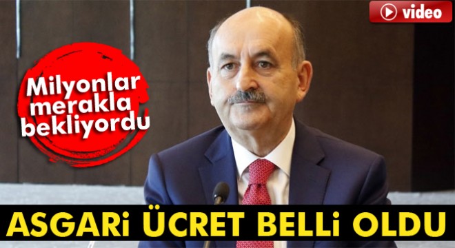 Son dakika haberleri! Hükümetten flaş asgari ücret açıklaması! Asgari ücret belli oldu! Asgari ücret ne kadar?