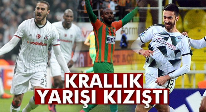 Süper Lig de krallık yarışı kızıştı