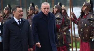 Cumhurbaşkanı Erdoğan Kırgızistan’da