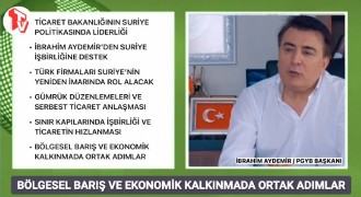 İbrahim Aydemir’den Suriye ile İşbirliği Vurgusu